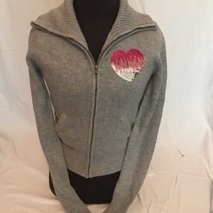 VS PINK heart sweater